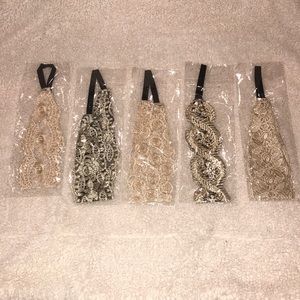 NWOT Bridesmaids Headbands